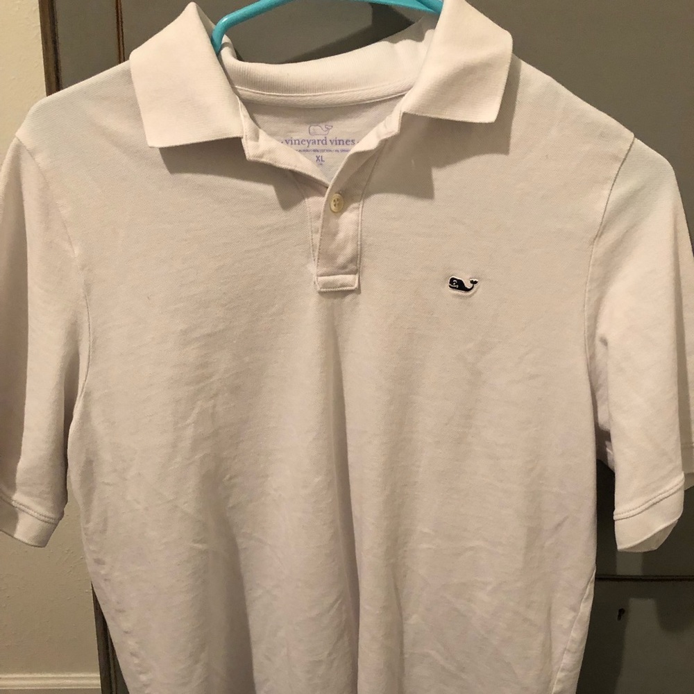 White Vineyard Vines Polo
